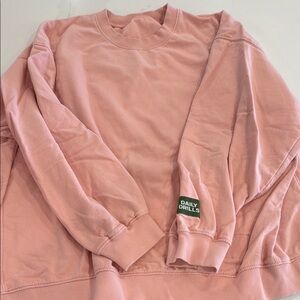 Daily Drills Pink Sweatshirt